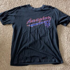 Mets Vintage Amazins Black T-Shirt